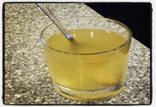 Apple Cider Vinegar and Warm Water